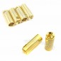 5.5mm Golden plated spring connector (3 pairs)