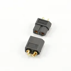 CENTRO XT-60 BLACK CONNECTOR (MALE/FEMALE)