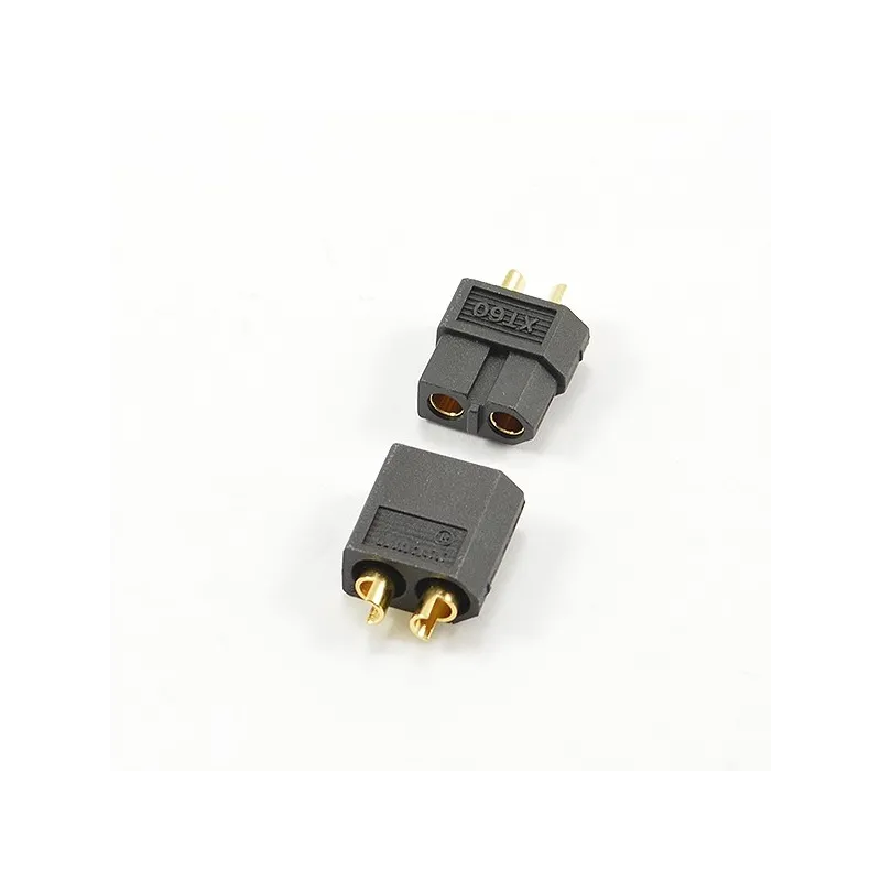 CENTRO XT-60 BLACK CONNECTOR (MALE/FEMALE)