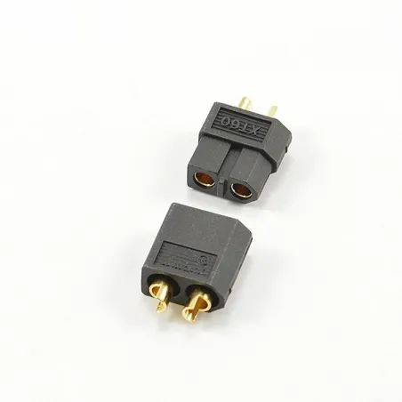 CENTRO XT-60 BLACK CONNECTOR (MALE/FEMALE)