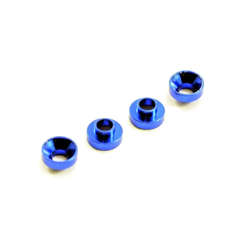 CENTRO ALUMINIUM SERVO MOUNT COLLARS (4) - BLUE