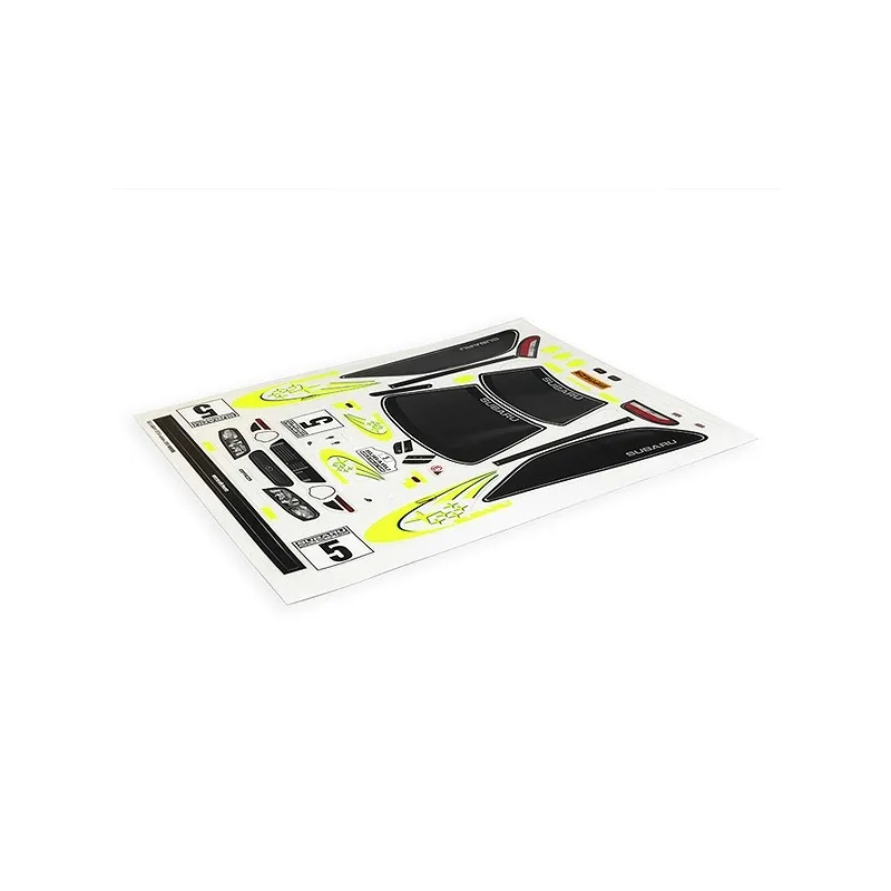 CARISMA GT24 SUBARU DECAL SHEET SET