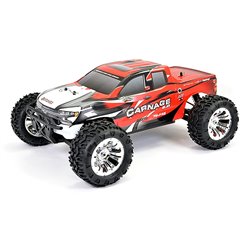 FTX CARNAGE 2.0 1/10 BRUSHED TRUCK 4WD RTR - RED