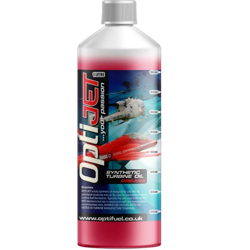 Optifuel Optijet Synthetic Turbine Oil Pre-Mix 1L OPTI-Premix