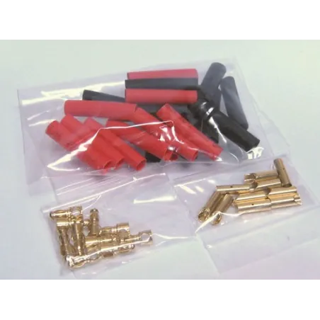 FUSION 3.5mm Gold Connector Set 10prs O-FS-GC03/10