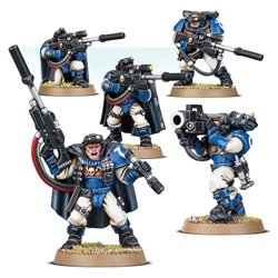 WRA HAMMER SPACE MARINES SCOUTS WITH SNIPER RIFLES