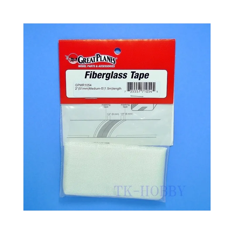 GPLANES 2" (51mm) Fiberglass Tape Medium (1.5 m) T-GPMR1054