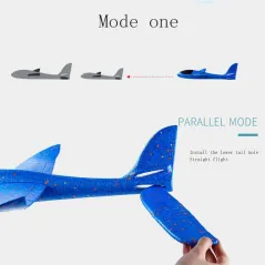 48cm Blue EPP Foam Hand Throw Airplane Outdoor Launch Glider Plane