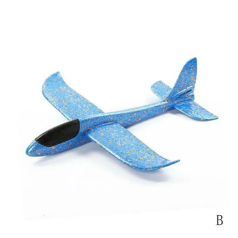 48cm Blue EPP Foam Hand Throw Airplane Outdoor Launch Glider Plane