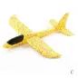 48cm Yellow EPP Foam Hand Throw Airplane Outdoor Launch Glider Plane 48cm Yellow EPP Foam Hand Throw Airplane Outdoor Launch Glider Plane