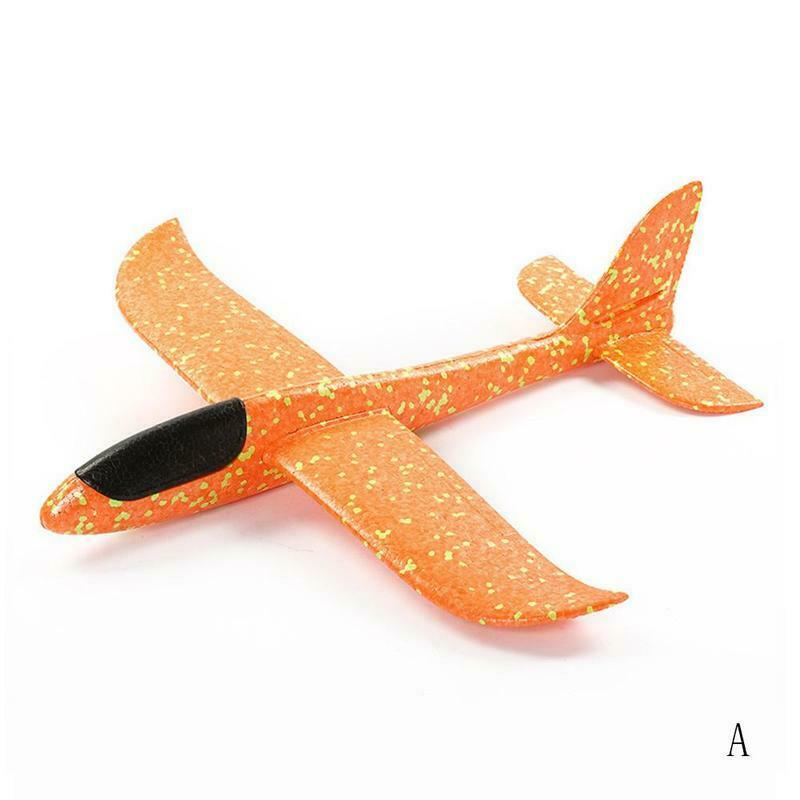 48cm Orange EPP Foam Hand Throw Airplane Outdoor Launch Glider Plane