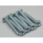 GREAT PLANES Sheet Metal Screws Phillips 4x3/4 (8) GPMQ3156