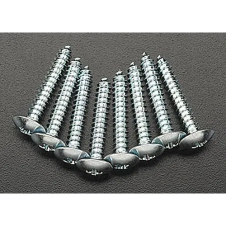 Great Planes Sheet Metal Screws Phillips 8x1 (8) GPMQ3170