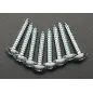 Great Planes Sheet Metal Screws Phillips 8x1 (8) GPMQ3170