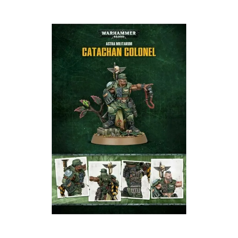 Warhammer 40K Astra Militarum Catachan Colonel