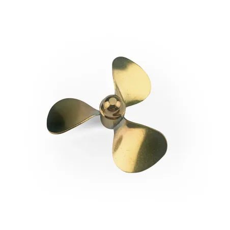 Brass Propeller (Classic), 3 Blade, 45mm, M4, RH
