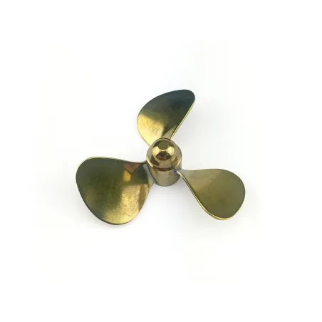 Brass Propeller (Classic), 3 Blade, 50mm, M4, LH