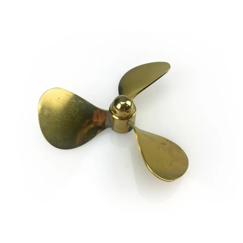 Brass Propeller (Classic), 3 Blade, 60mm, M4, LH