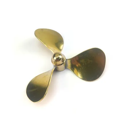Brass Propeller (Classic), 3 Blade, 65mm, M4, RH