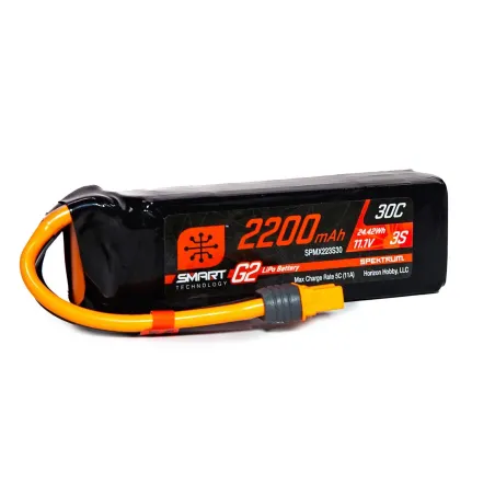 2200mAh 3S 11.1V SMART G2 30C IC3