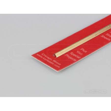300mm Brass Angle 1/8" (Pk1)