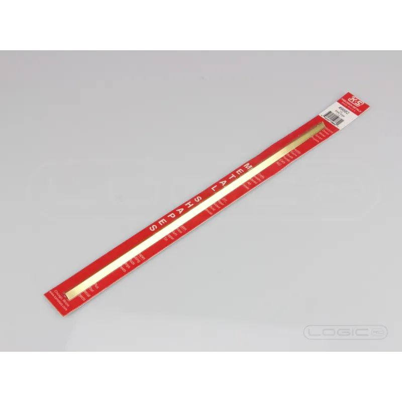 300mm Brass Angle 1/4" (Pk1)