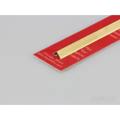 300mm Brass Angle 1/4" (Pk1)