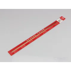 300mm Brass Channel 1/8" (Pk1)