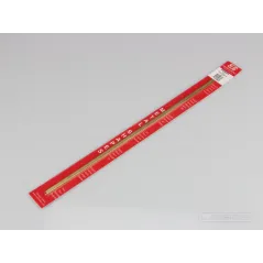 300mm Brass Channel 3/16" (Pk1)