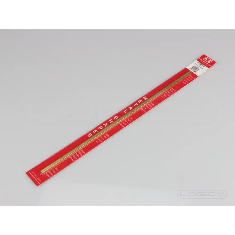 300mm Brass Channel 3/16" (Pk1)