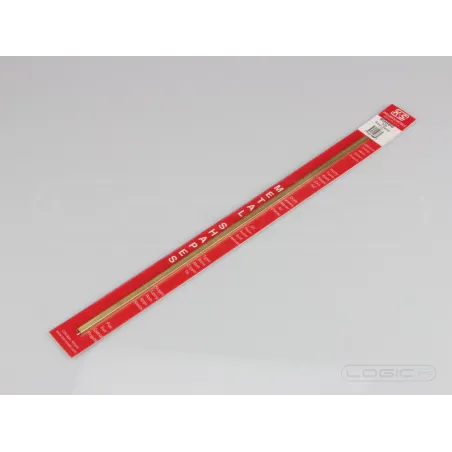 300mm Brass Channel 3/16" (Pk1)
