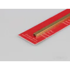 300mm Brass Channel 3/16" (Pk1)