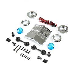 Front LED Lights and Grill Set, Son Uva Digger:LMT