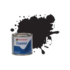 Humbrol No 33 Matt Black - Matt Tinlet No 2 (50 ml)