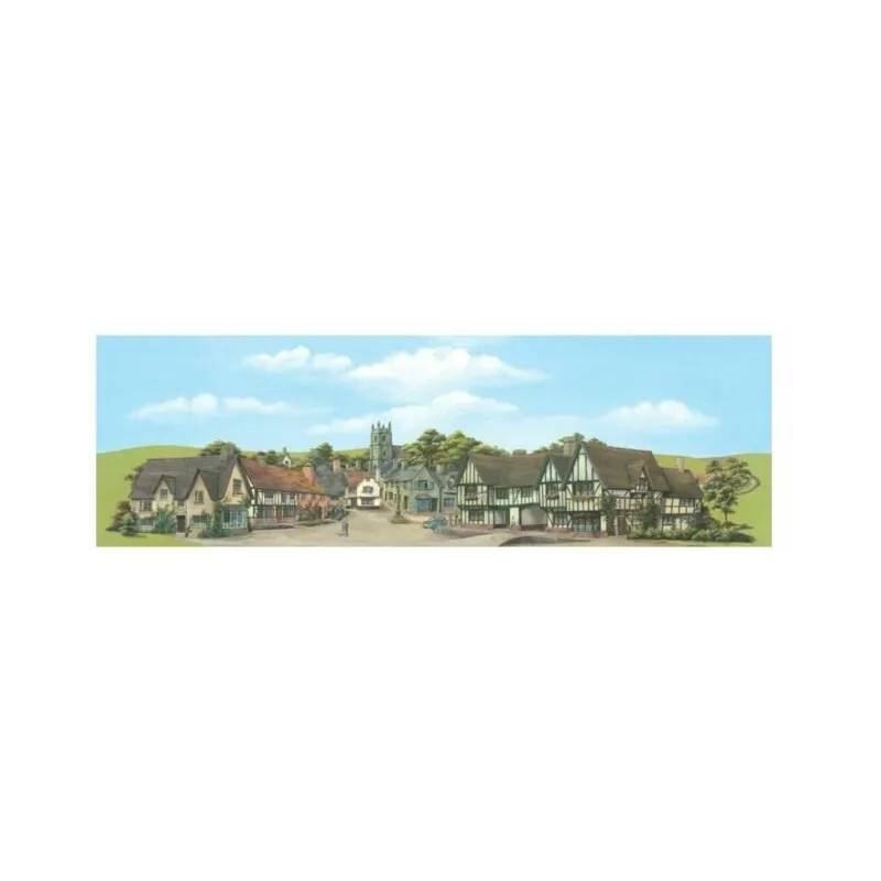 PECO SK-16 Large Town Backscene PECO SK-16 Large Town Backscene
