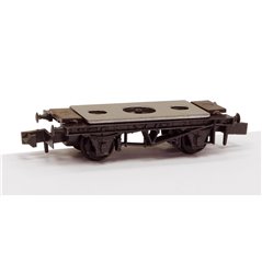 PECO 10ft WB Wagon Chassis, Steel Type Sole Bars with Disc Wheels
