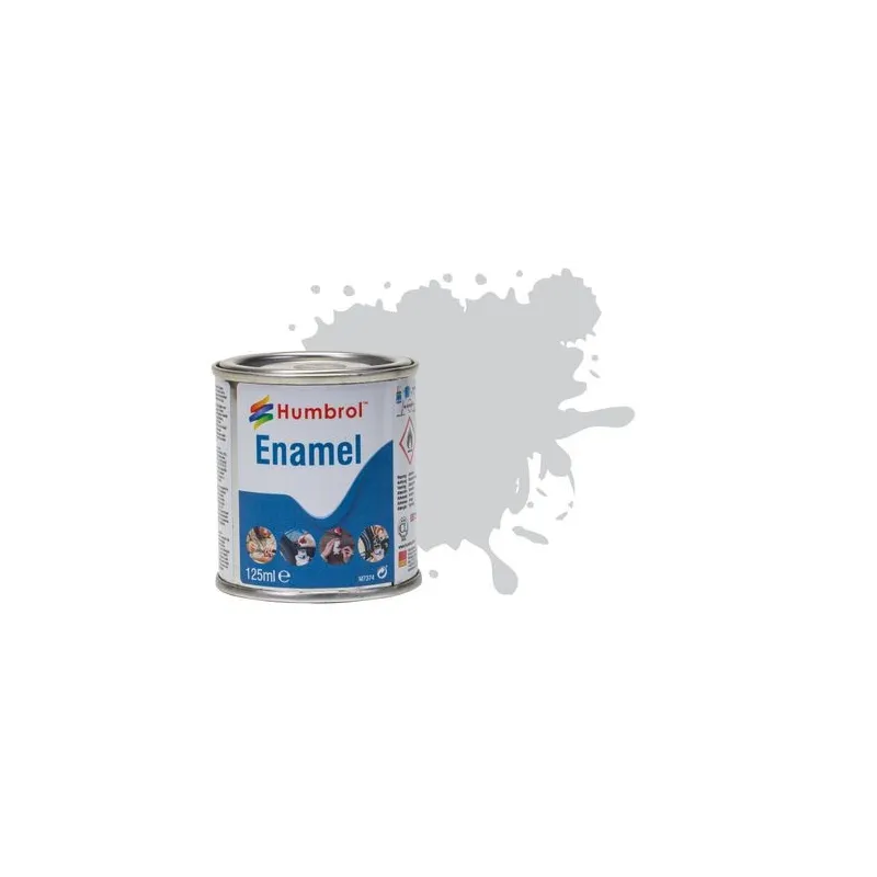 Humbrol No.2 Tins 130 Satin White - 50ml Humbrol No.2 Tins 130 Satin White - 50ml
