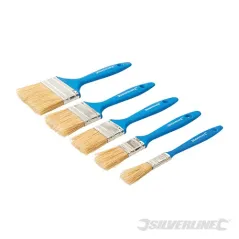Silverline Disposable Paint Brush Set 5pce 5pce