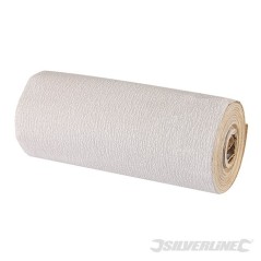 Silverline Stearated Aluminium Oxide Roll 5m 240 Grit