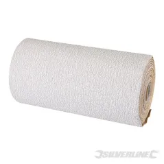 Silverline Stearated Aluminium Oxide Roll 5m 120 Grit