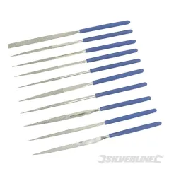 SIVERLINE Diamond Needle File Set 10pce