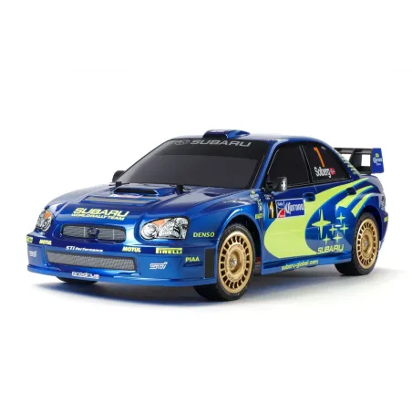 Tamiya TT-01E Subaru Impreza WRX 2004 Brushed 1:10 RC model car Electric Road version 4WD Kit