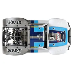 5IVE-T 2.0 V2: 1/5 4wd SCT Gas BND: Gry/Blu/Wht