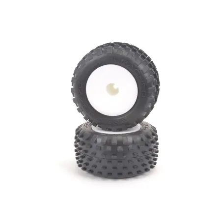 Stagger Rib - Blue - Truck Tyre - Pre-Glued pr