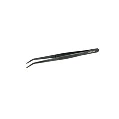 MR33 Curved Tweezers Black