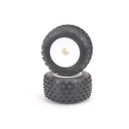 Stagger Rib-Silver-Truck Tyre - Pre-Glued pr