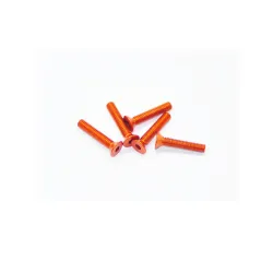 Alu Screw Allen Csk M3 x 16 Orange (5)