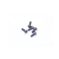 Alu Screw Allen Roundhead M2.5 x 6 Grey (5)