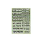 KO Decal Black/White