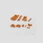 Alloy Screw Set EX-RR/EX2/LDT/NEXT Orange